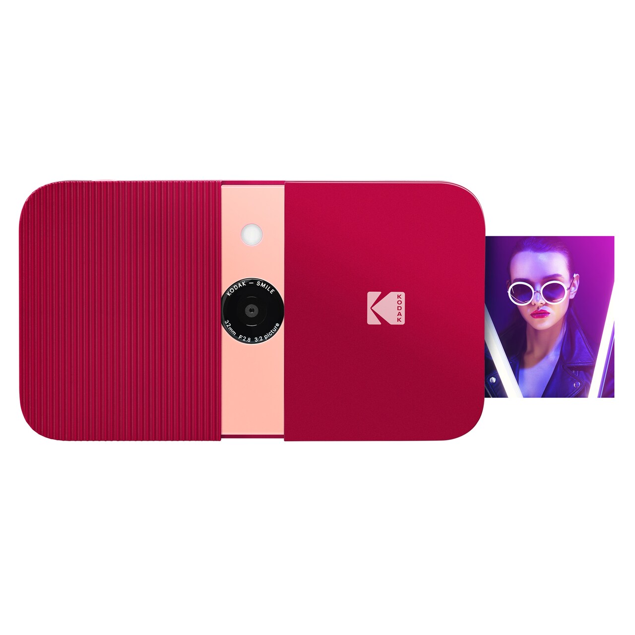 Kodak Smile Digital Instant Print Camera – Slide-Open 10MP Instant Camera & 2x3 Zink Photo Printer